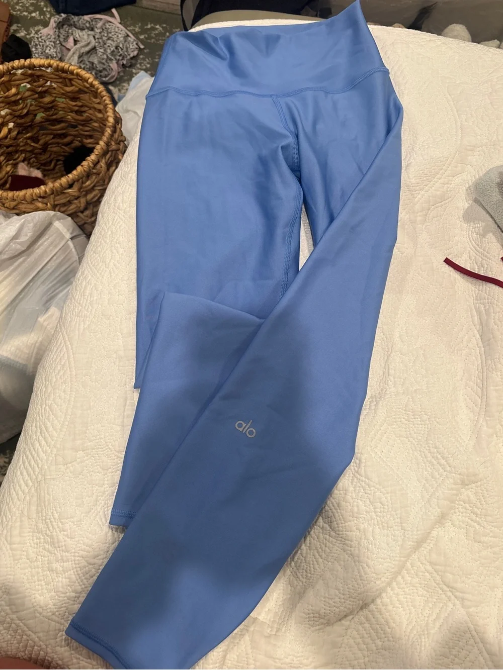 ALO Yoga High-Rise Periwinkle Leggings